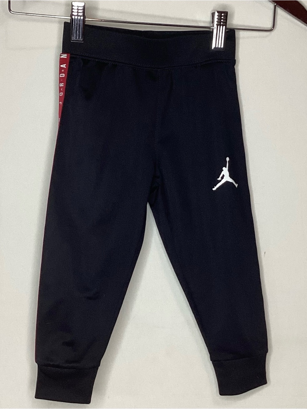 Jordan Kids Black Joggers with White Jumpman
